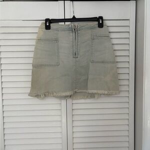 Abercrombie & Fitch Gray Mini Skirt